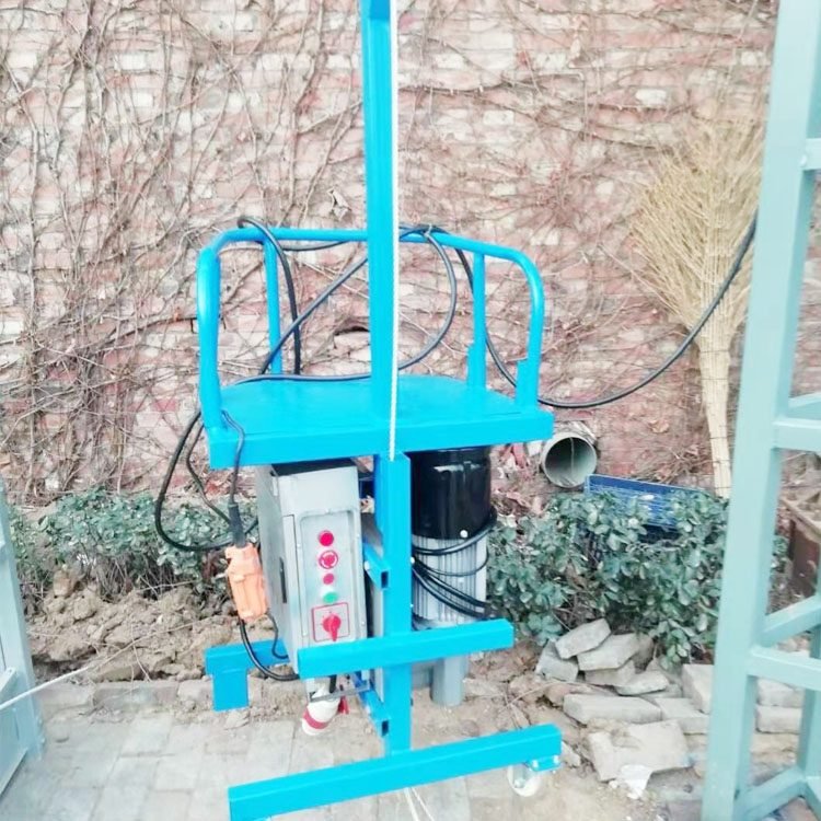 单人座椅式电动建筑吊篮单项正常供电高空作业