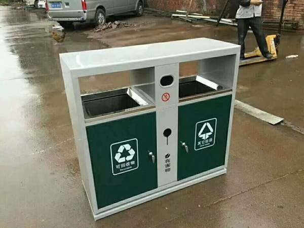 不锈钢果皮箱