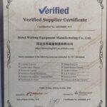 verified supplier certificate