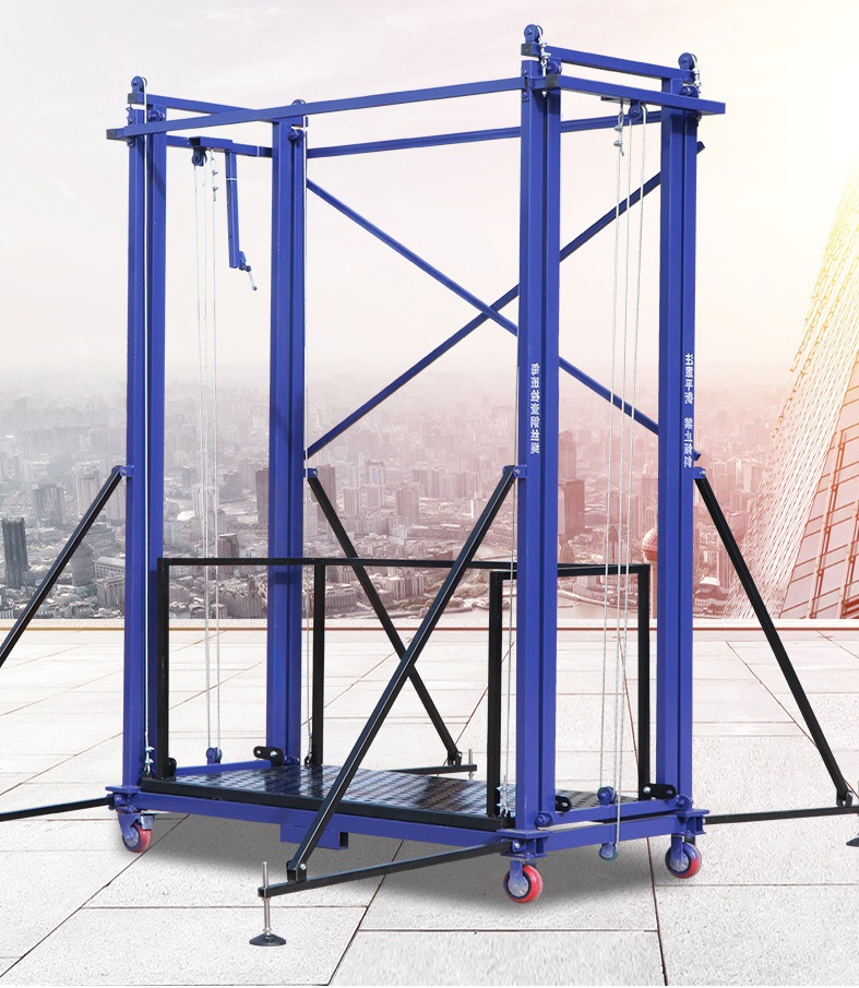electric lifting scaffold platform